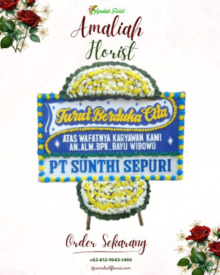 Papan Bunga Duka di Air Tawar Timur