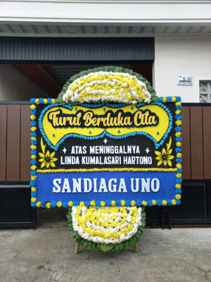 Papan Bunga Duka di Air Tawar Timur